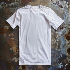 Wall Mural - white blank t-shirt mockup