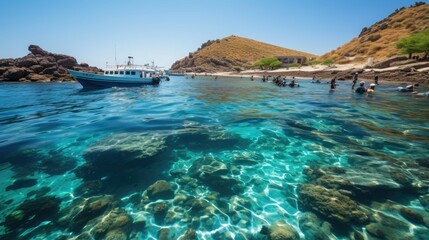 Wall Mural - Beautiful island 