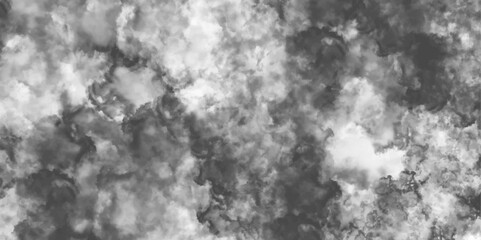 Aufkleber - Abstract Black grey Sky with white cloud with Old grunge textures. Stone texture for painting on ceramic.  White painted cement wall texture with cracks. Sky with white cloud , marble texture
