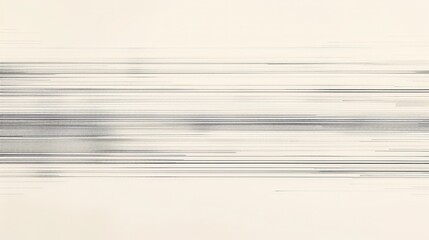 Poster - A minimalist line pattern showcasing a network of fine, parallel lines running horizontally across the canvas.