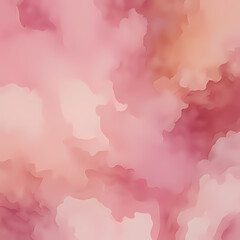 Wall Mural - muted pink abstract wtaercolor background 