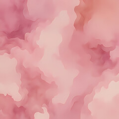 Wall Mural - muted pink abstract wtaercolor background 