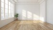 © FINZZ - Minimalist Empty Room with Sunlight