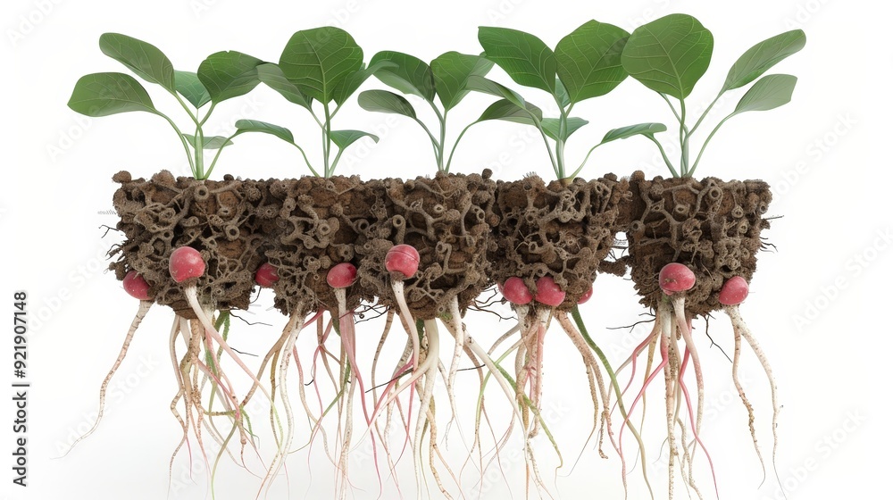 3D Animation of Root Nodules in Legumes with Nitrogen-Fixing Bacteria ...