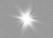 © alin4ik_2k06 - Dazzling flash. Bright Star. Magic dust. Brilliant vector. Bright sun. Glare. shining beam. Rash.