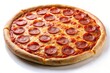 © Vasilii - Pepperoni pizza on white background