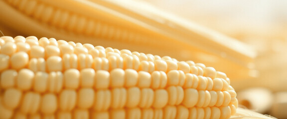 Canvas Print - Close-up of Corn Kernels