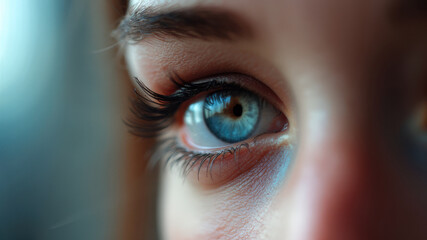 Close-up of a Blue Eye