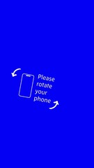 Wall Mural - please rotate your phone. turn you smartphone and rotate device screen, phone flip sign, phone rotat