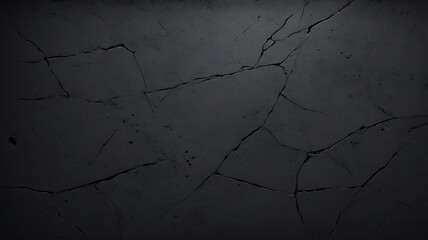 Black dark black grunge textured concrete stone wall background