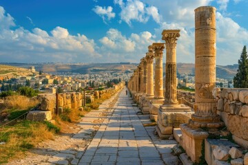 Antiquity. Discover the Ancient City of Jerash, Jordan - a Beautiful Window to the Past