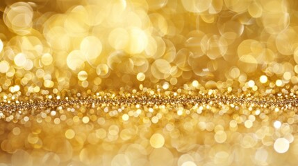 Poster - Golden Sparkle Background