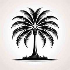 palm tree logo