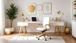 © Macro - Photo interior modern design room 3d illustration
