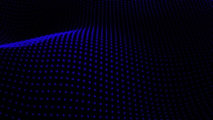 Aufkleber -  blue dark plastic smooth shapes flow vector banner background graphic design.
