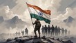 © Vector Market - Kargil vijay diwas illustration banner or poster. 26 july. happy independence day post.