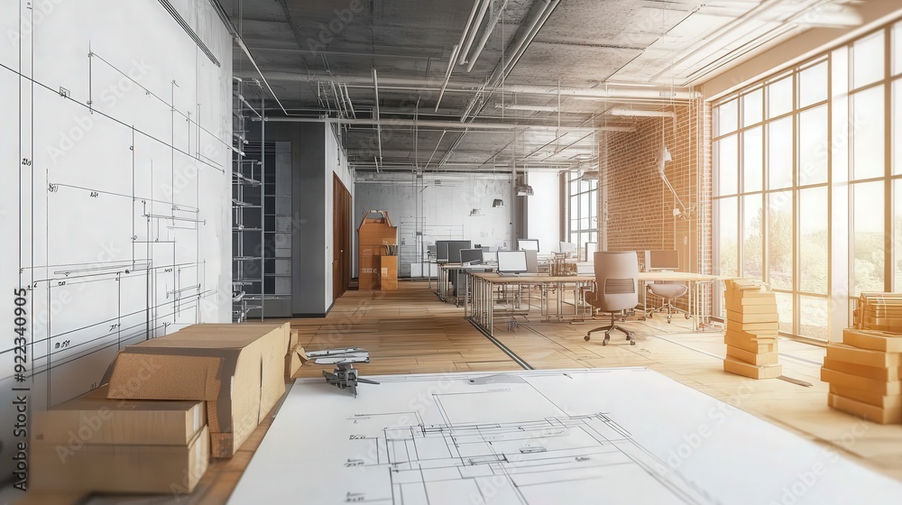Modern Office Renovation: Transforming Workspace with Construction ...