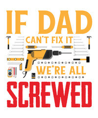 Wall Mural - dad text