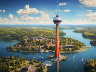 Magnificent Skylon Tower