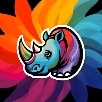 image of a rhino