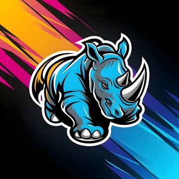 illustration of a rhinoceros