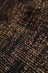 Wall Mural - Macro photography highlighting the texture of a woven fabric