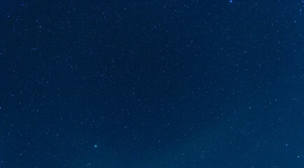 Wall Mural - milky way and star on dark background.universe filled with stars, nebula and galaxy with noise and g