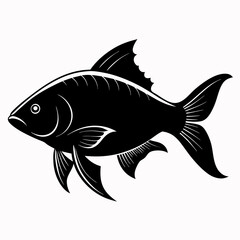 Carp Black silhouette