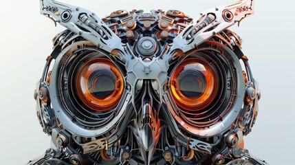 Mechanical Owl: A Fusion of Nature and Technology