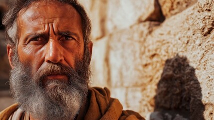 old man in traditional costume