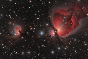 Wall Mural - an image illustrating the cosmic dance of stars and nebulae within a galaxy, conjuring a sense of ha