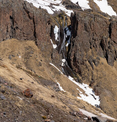 Wall Mural - landscape in the mountains