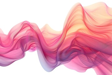 Poster - Pink and purple abstract design on white background