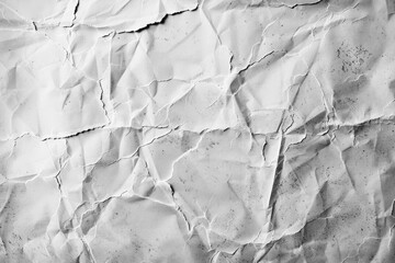 Poster - A close-up shot of a blank sheet of paper, with a simple and clean design