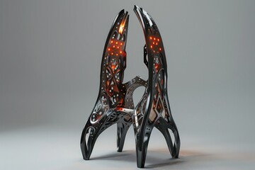 Aufkleber - A pair of scissors resting on a flat surface, ideal for use in office or home settings