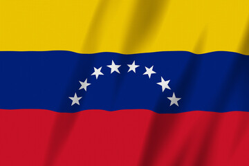 Canvas Print - Venezuela flag background