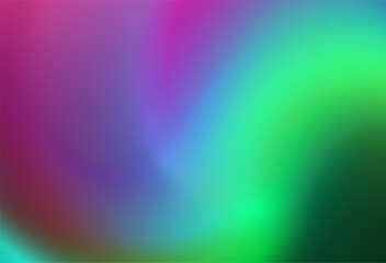 Wall Mural - Aurora Borealis background. Abstract blurred image in The Northern Lights colors.