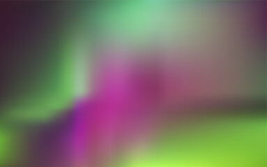 Wall Mural - Aurora Borealis background. Abstract blurred image in The Northern Lights colors.