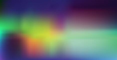 Wall Mural - Aurora Borealis background. Abstract blurred image in The Northern Lights colors.