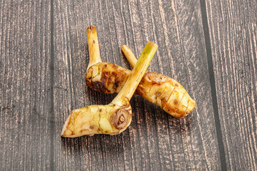 Poster - Raw galangal root seasonong aroma