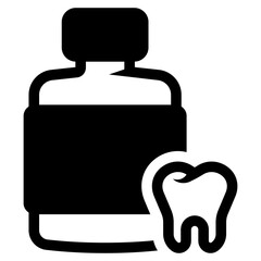 Wall Mural - dental analgesic drug icon