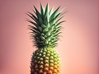 a pineapple in a isolated background