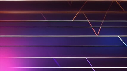 Wall Mural - Abstract neon Black blue pruple orange gold line background, motion
