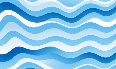 Wall Mural - Wave pattern seamless abstract background