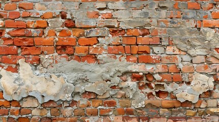 Poster - Weathered Brick Wall Texture