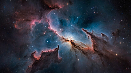 Wall Mural - universe nebula stars space