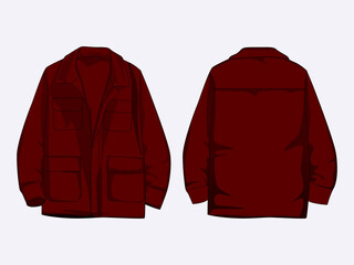 Jacket Vector Image And Illustration