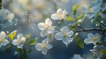 Canvas Print - Apple blossom.