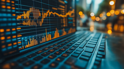 Poster - Invest money in business and finance, strategic financial planning, capital fundraising, loan credit management