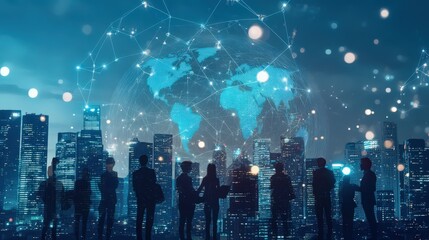 Poster - teams within digital organizations manage global data exchange